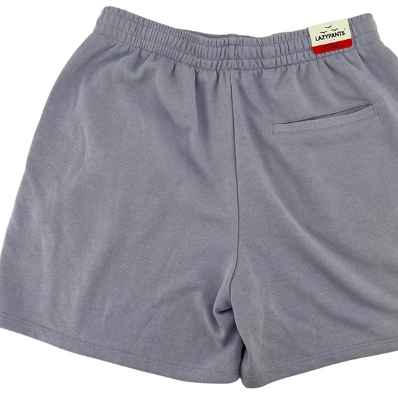 LAZYPANTS SHORTS LIGHT GREY - Picture 2 of 4